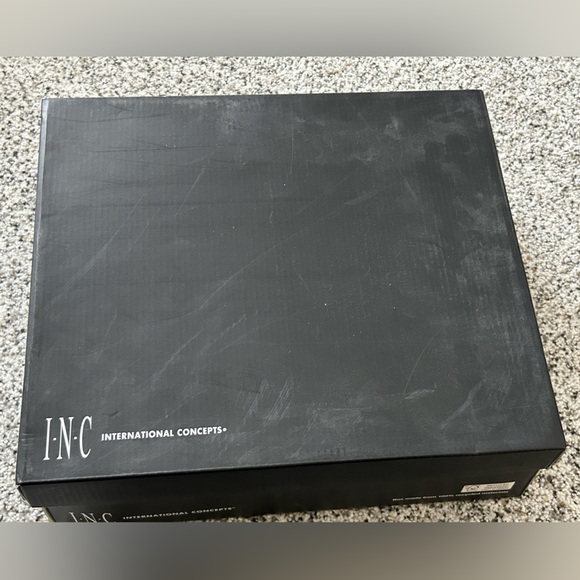 INC Womens Samira 2 Rhinestone Almond Toe Mid-Calf Boots Size: 9.5 - Picture 10 of 11